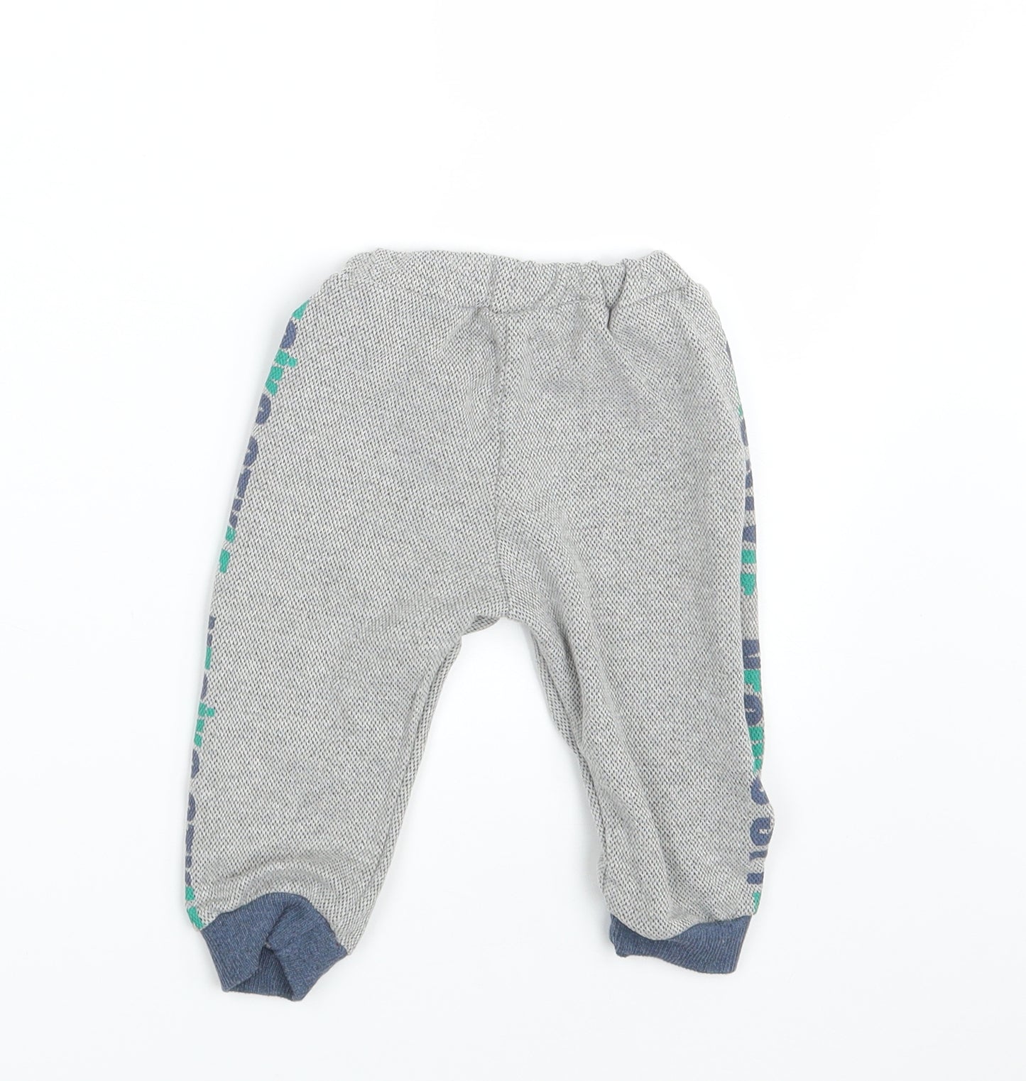 Necix's Baby Grey   Jogger Leggings Size 12-18 Months  - Waist 16in; Inside  leg 10in