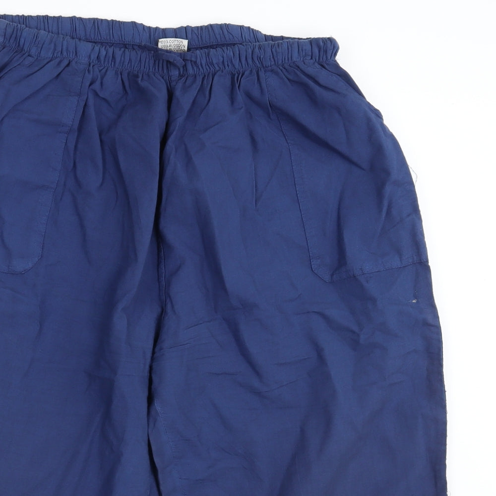 Mabiller Mens Blue   Sweat Shorts Size 3XL