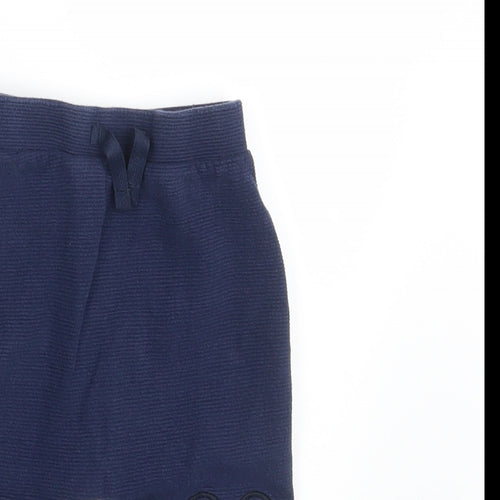 George Baby Blue   Jogger Leggings Size 12-18 Months  - Waist 18in; Inside  leg 11in
