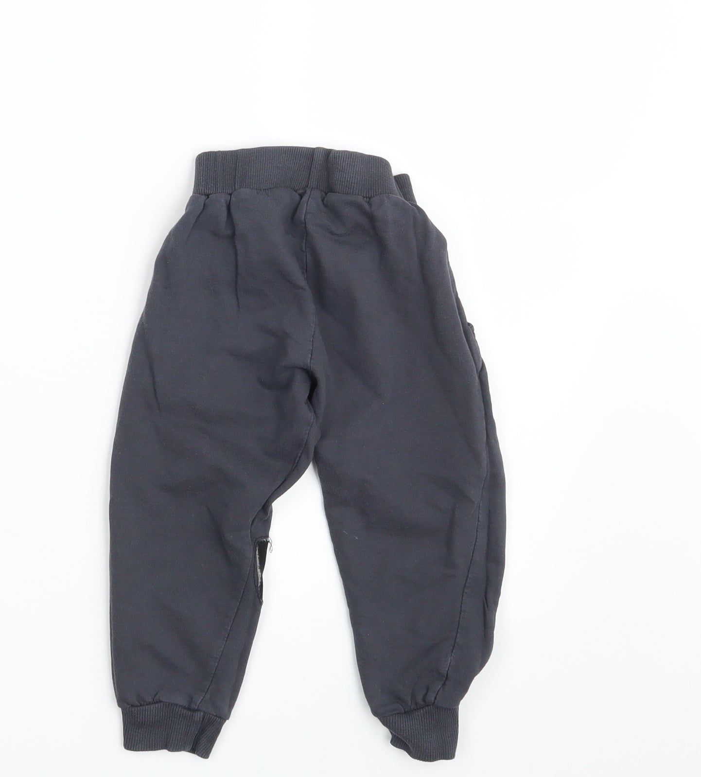 Preworn Baby Grey   Jogger Leggings Size 12-18 Months  - Waist 16in; Inside  leg 13in