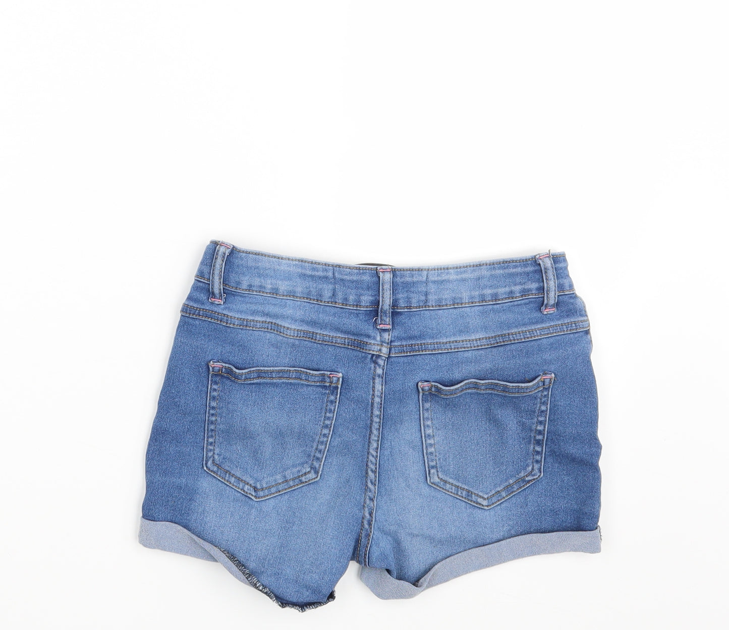 Denim Co. Girls Blue  Denim Hot Pants Shorts Size 10-11 Years
