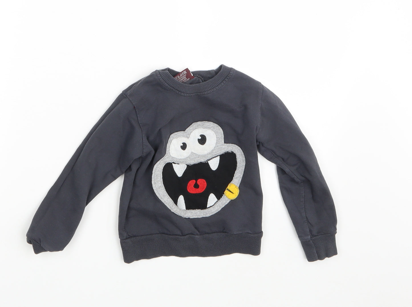 Atabay Baby Grey   Basic T-Shirt Size 9-12 Months