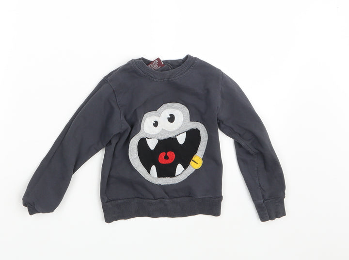 Atabay Baby Grey   Basic T-Shirt Size 9-12 Months