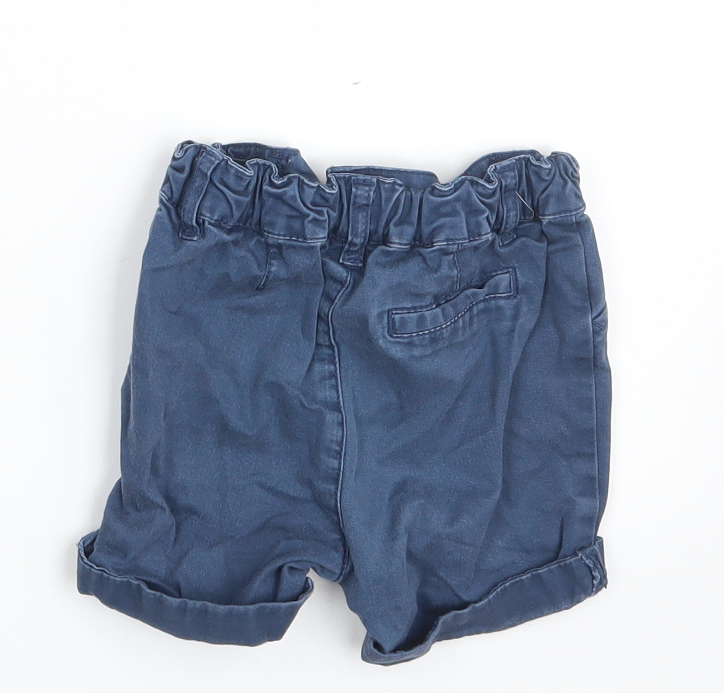 MAX Baby Blue  Denim Cropped Trousers Size 12-18 Months  - Waist 18in