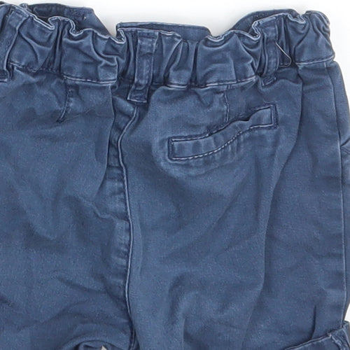MAX Baby Blue  Denim Cropped Trousers Size 12-18 Months  - Waist 18in
