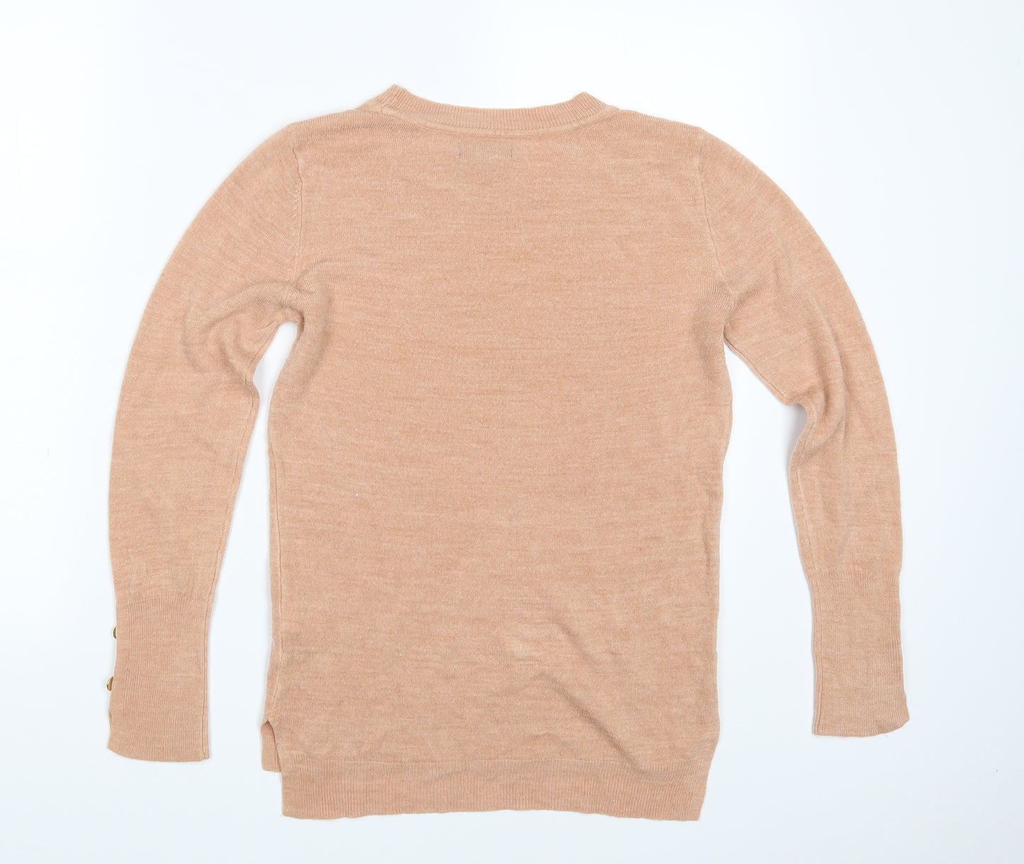 Primark Womens Orange  Knit Pullover Jumper Size 6
