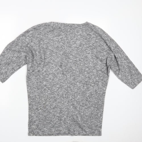 Dorothy Perkins Womens Grey   Pullover Sweatshirt Size 14