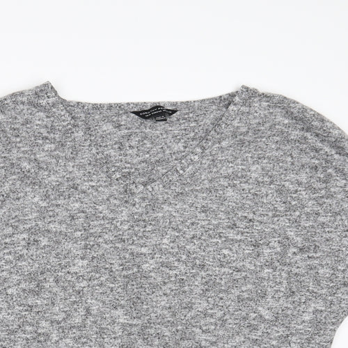 Dorothy Perkins Womens Grey   Pullover Sweatshirt Size 14