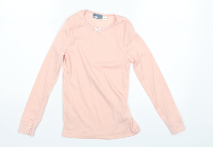 Pepperts Girls Pink Pullover Sweatshirt Size 9-10 Years