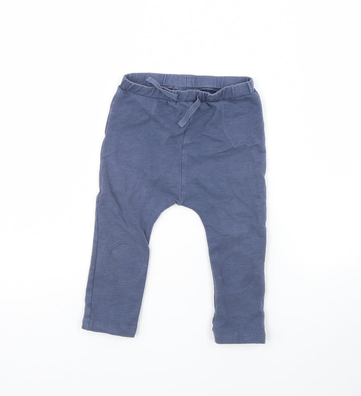 NEXT Baby Blue   Jogger Trousers Size 12 Months