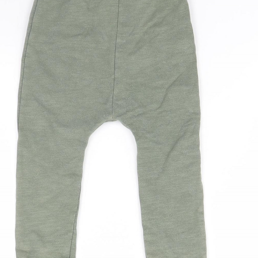 NEXT Baby Green   Jogger Trousers Size 12 Months