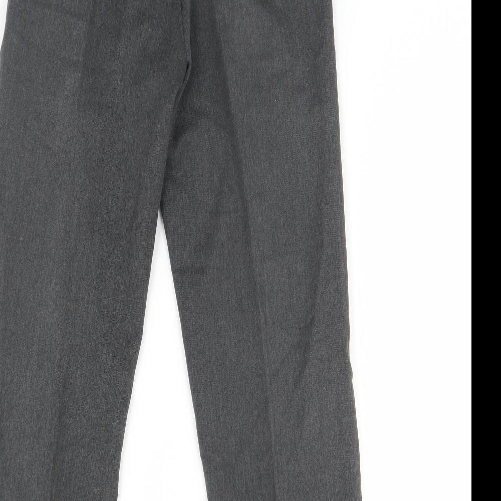 M&s Boys Grey   Dress Pants Trousers Size 7 Years - school