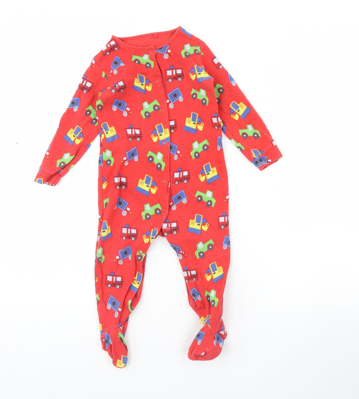 NEXT Baby Red Spotted Babygrow One-Piece Size 12 Months