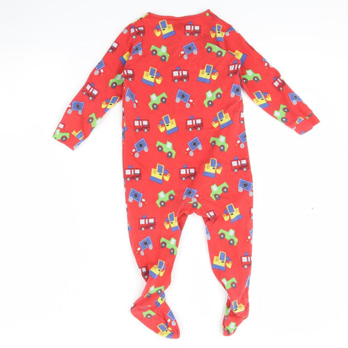 NEXT Baby Red Spotted  Babygrow One-Piece Size 12 Months
