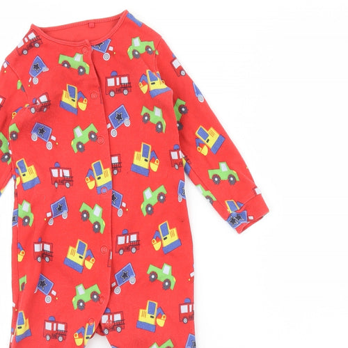 NEXT Baby Red Spotted  Babygrow One-Piece Size 12 Months