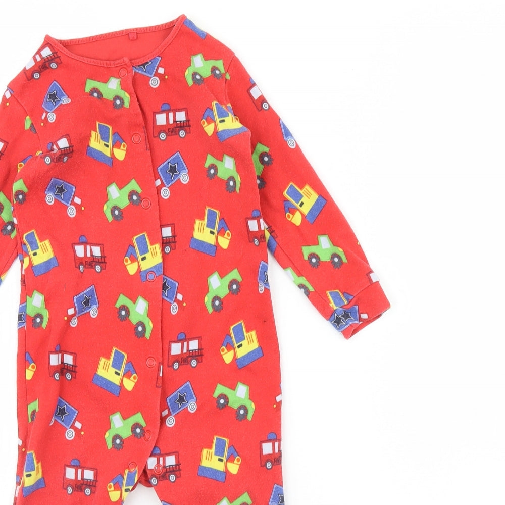 NEXT Baby Red Spotted  Babygrow One-Piece Size 12 Months