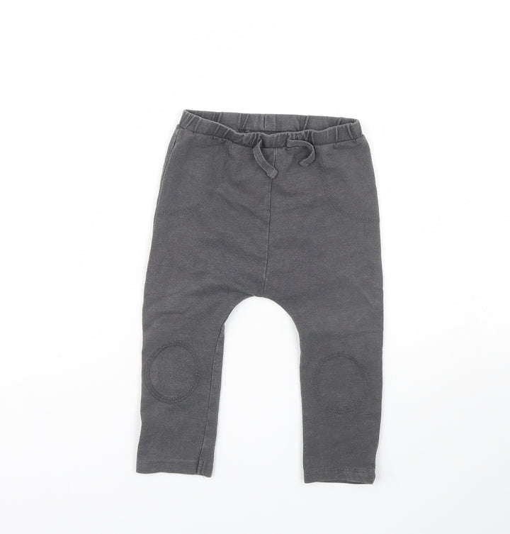 NEXT Baby Grey   Jogger Trousers Size 12 Months