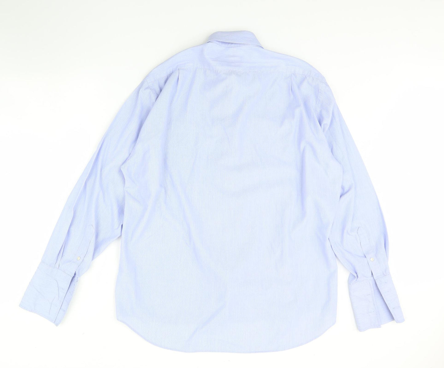 Dehavilland Mens Blue    Dress Shirt Size 16