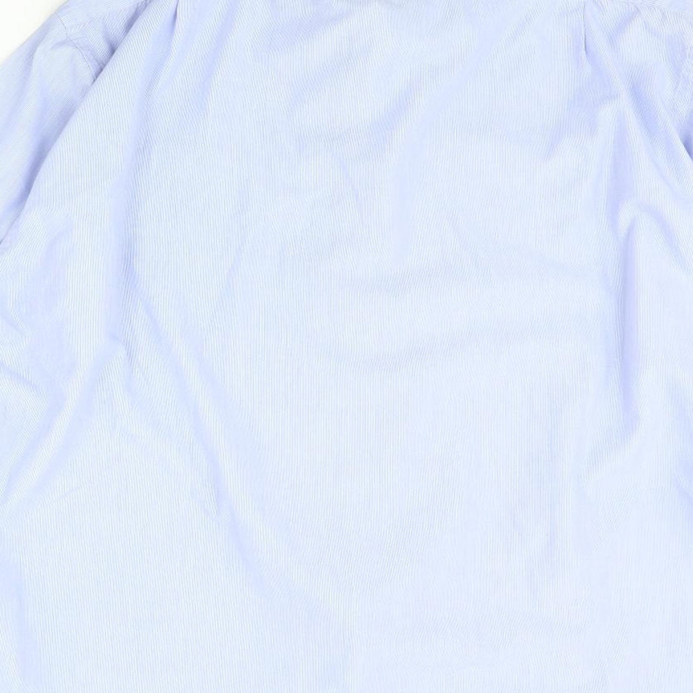 Dehavilland Mens Blue    Dress Shirt Size 16
