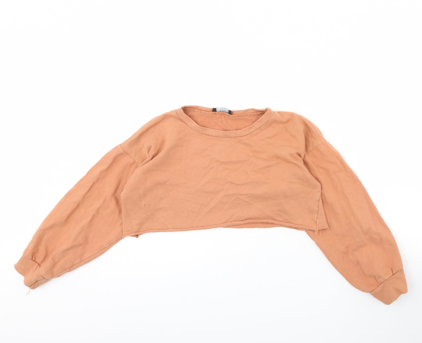 Pretty little thing Womens Orange   Pullover Jumper Size 8