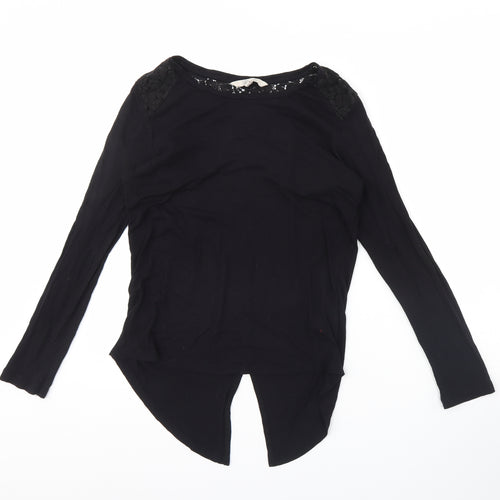 Peacocks Womens Black   Basic Blouse Size 8