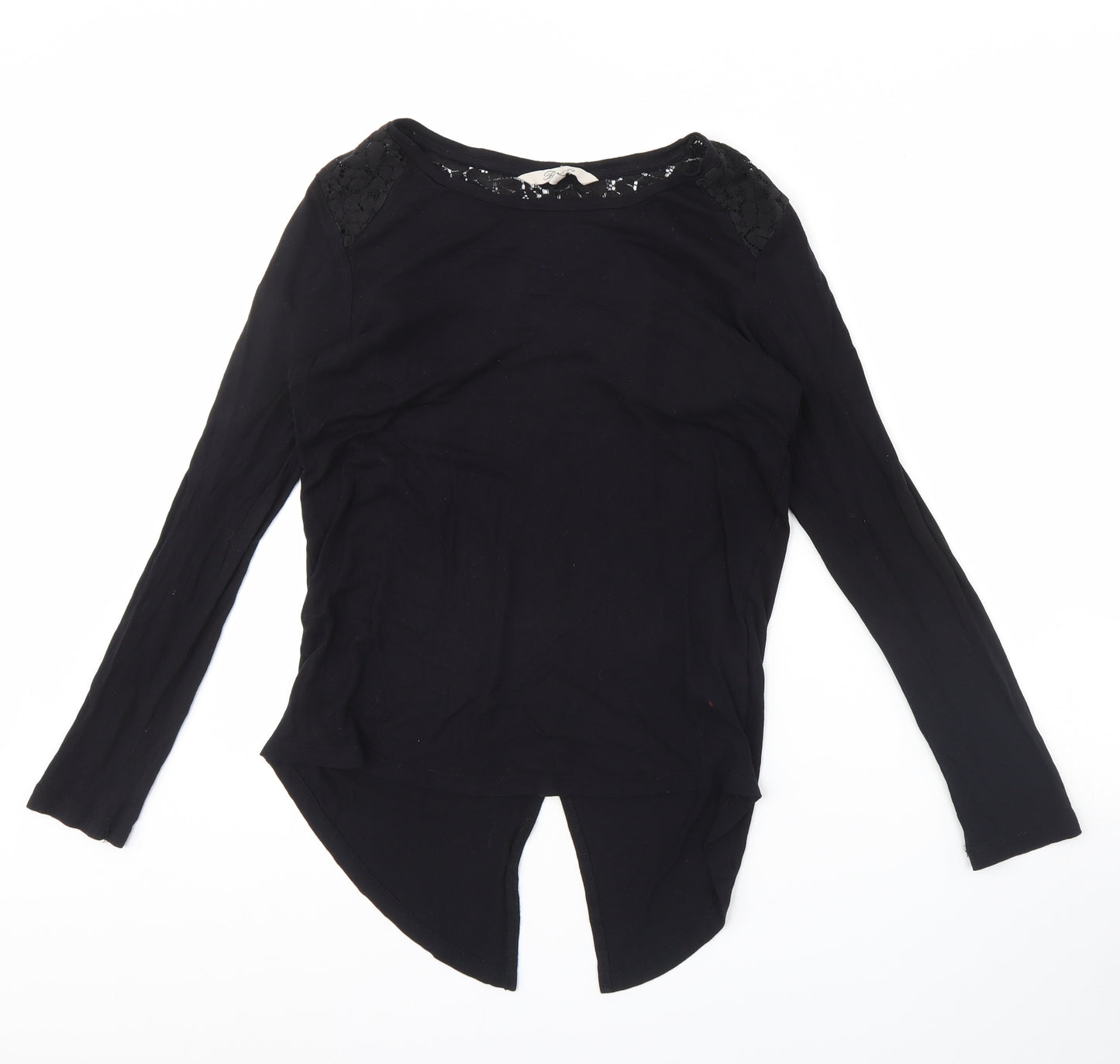 Peacocks Womens Black   Basic Blouse Size 8