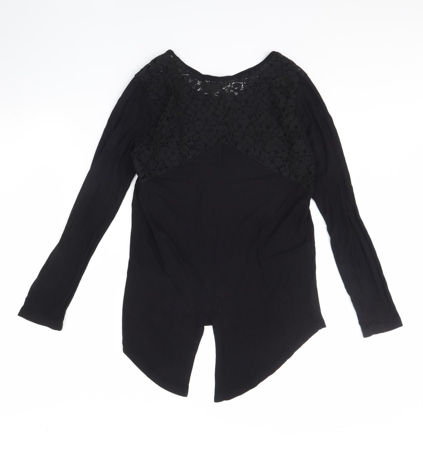 Peacocks Womens Black   Basic Blouse Size 8