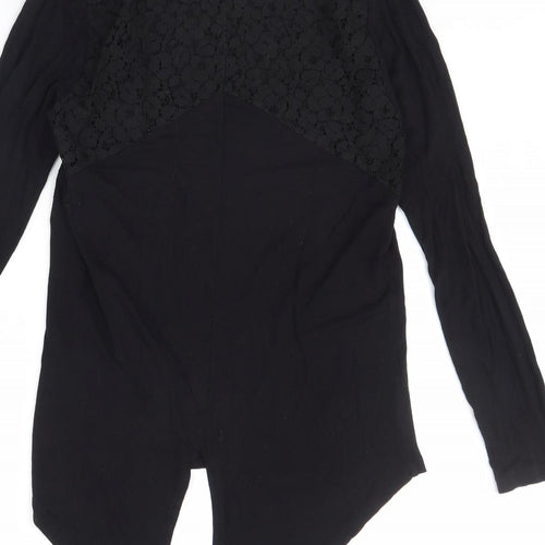 Peacocks Womens Black   Basic Blouse Size 8