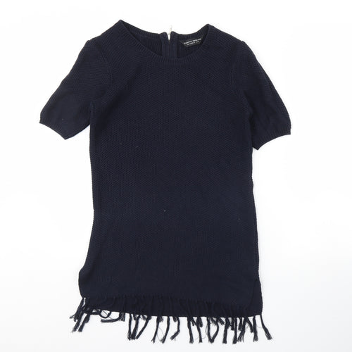 Dorothy Perkins Womens Blue   Pullover Jumper Size 10