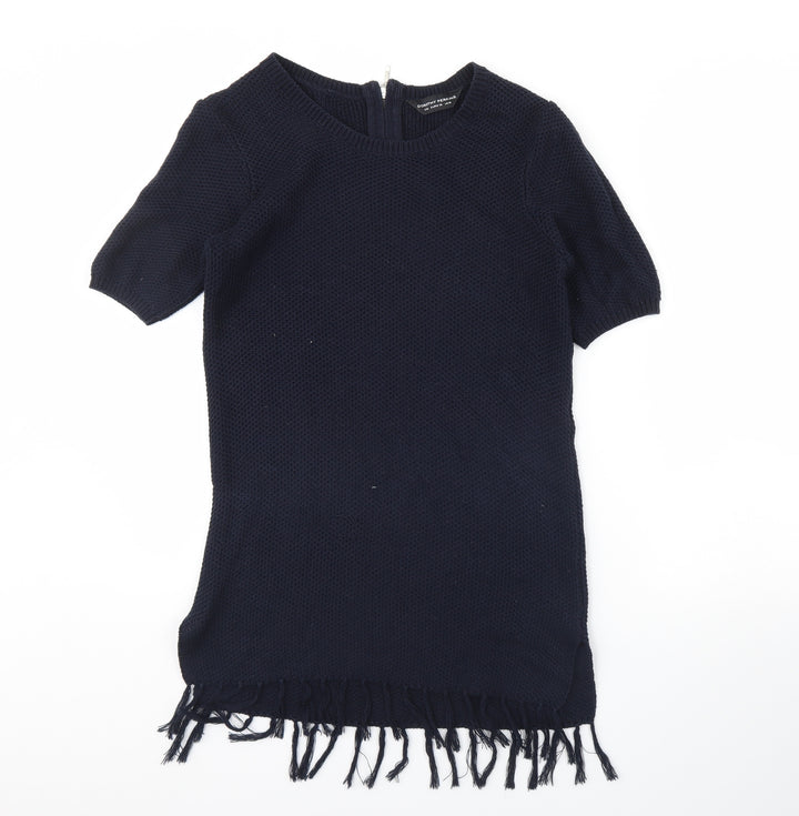 Dorothy Perkins Womens Blue   Pullover Jumper Size 10
