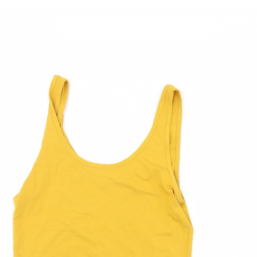 NEXT Womens Yellow   Basic Tank Size 10