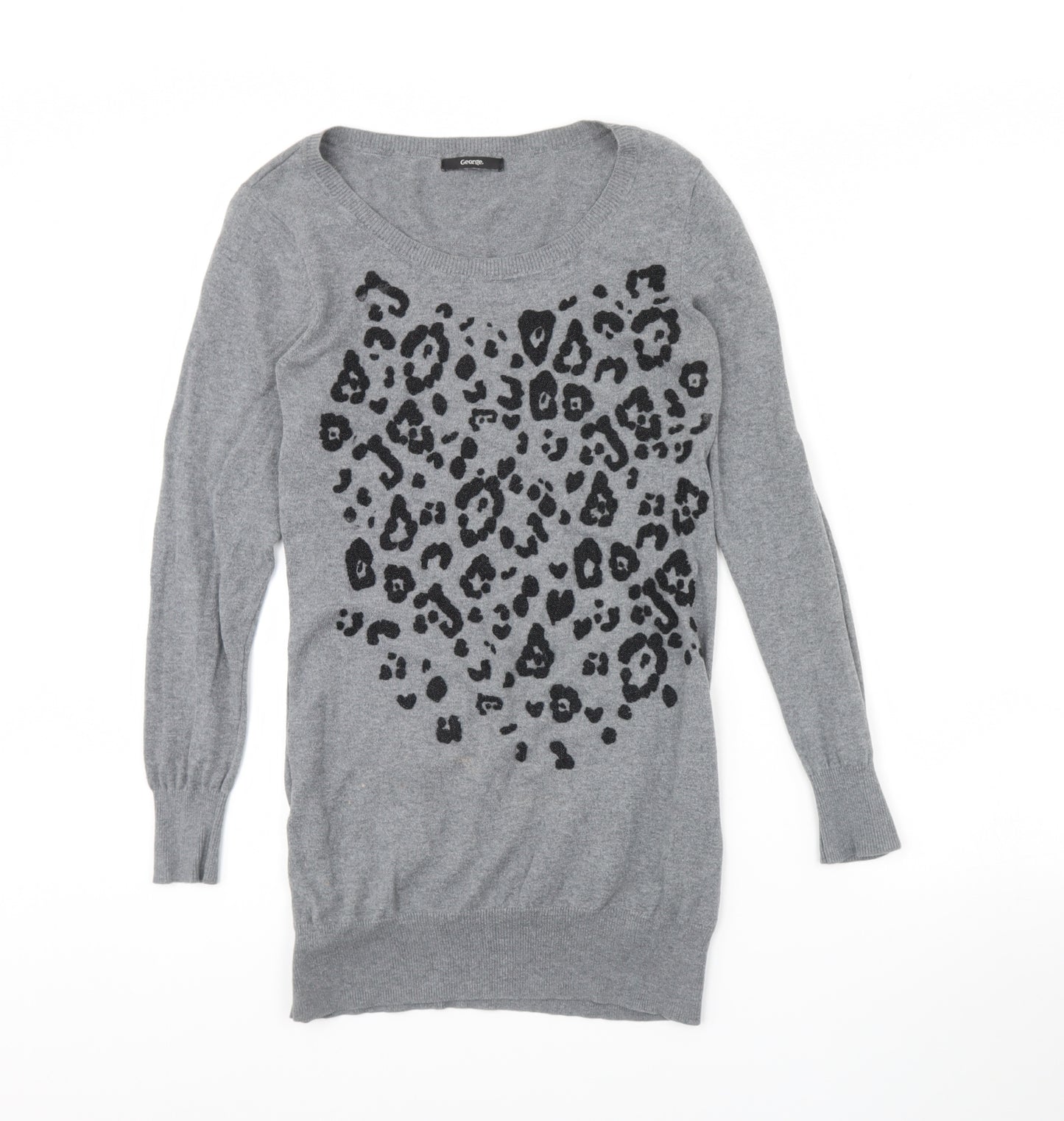 George Womens Grey   Pullover Jumper Size 8