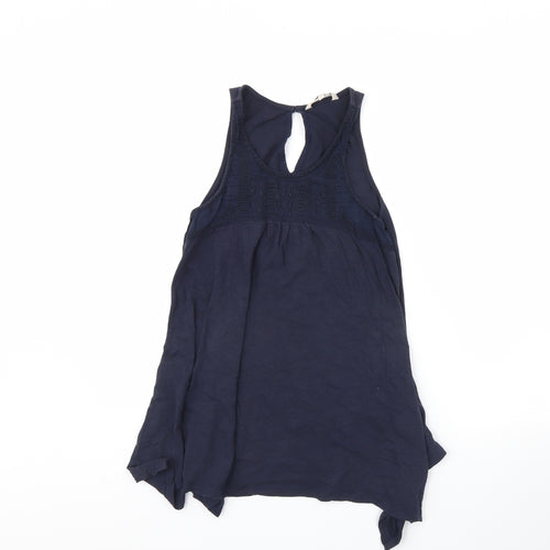 Peacocks Womens Blue   Basic Tank Size 8