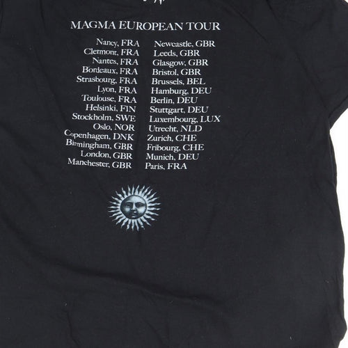 Gildan  Mens Black    T-Shirt Size XL