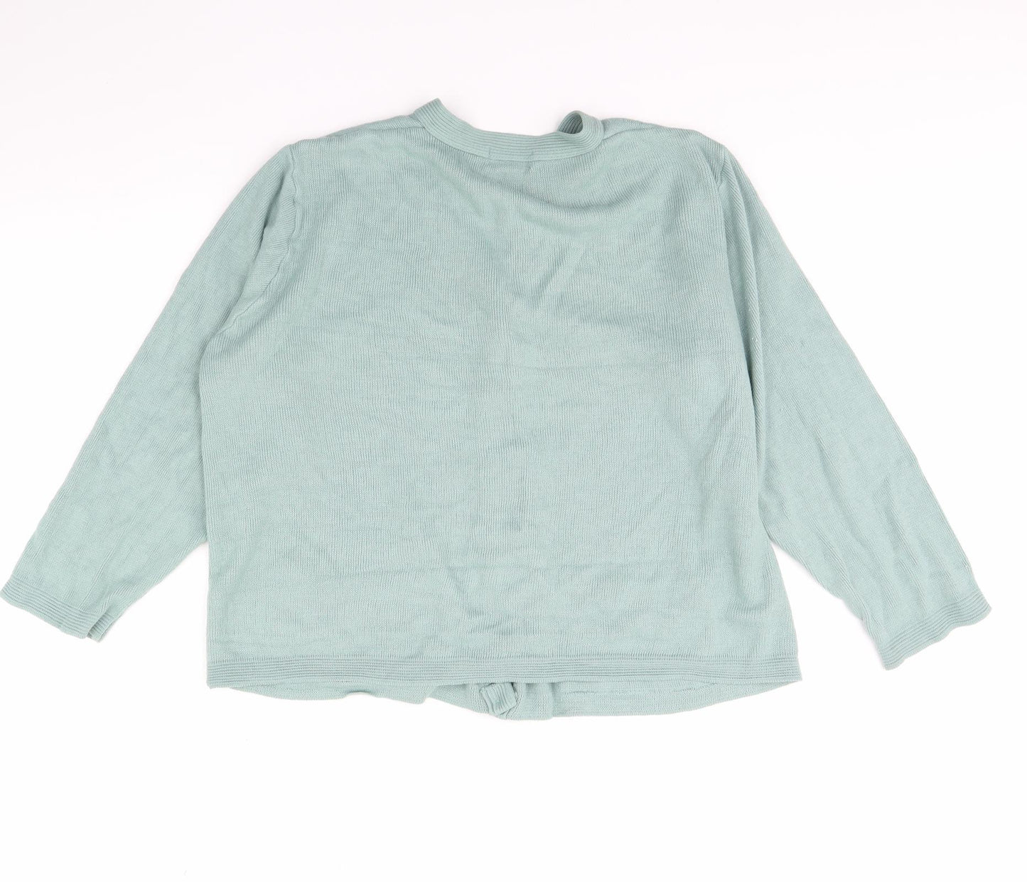 Cae Womens Green   Cardigan Jumper Size XL