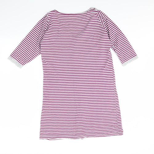 TU Womens Purple Striped  Shift  Size 12