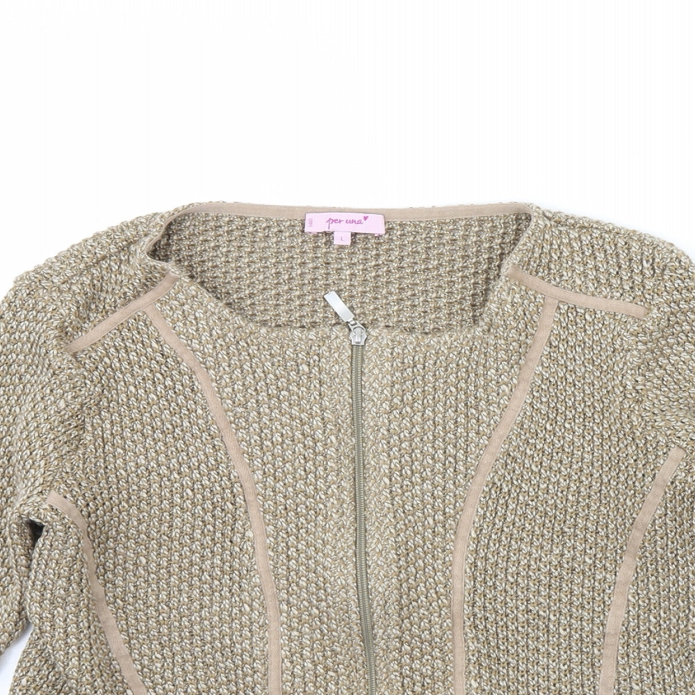 Per Una Womens Brown   Jacket  Size L
