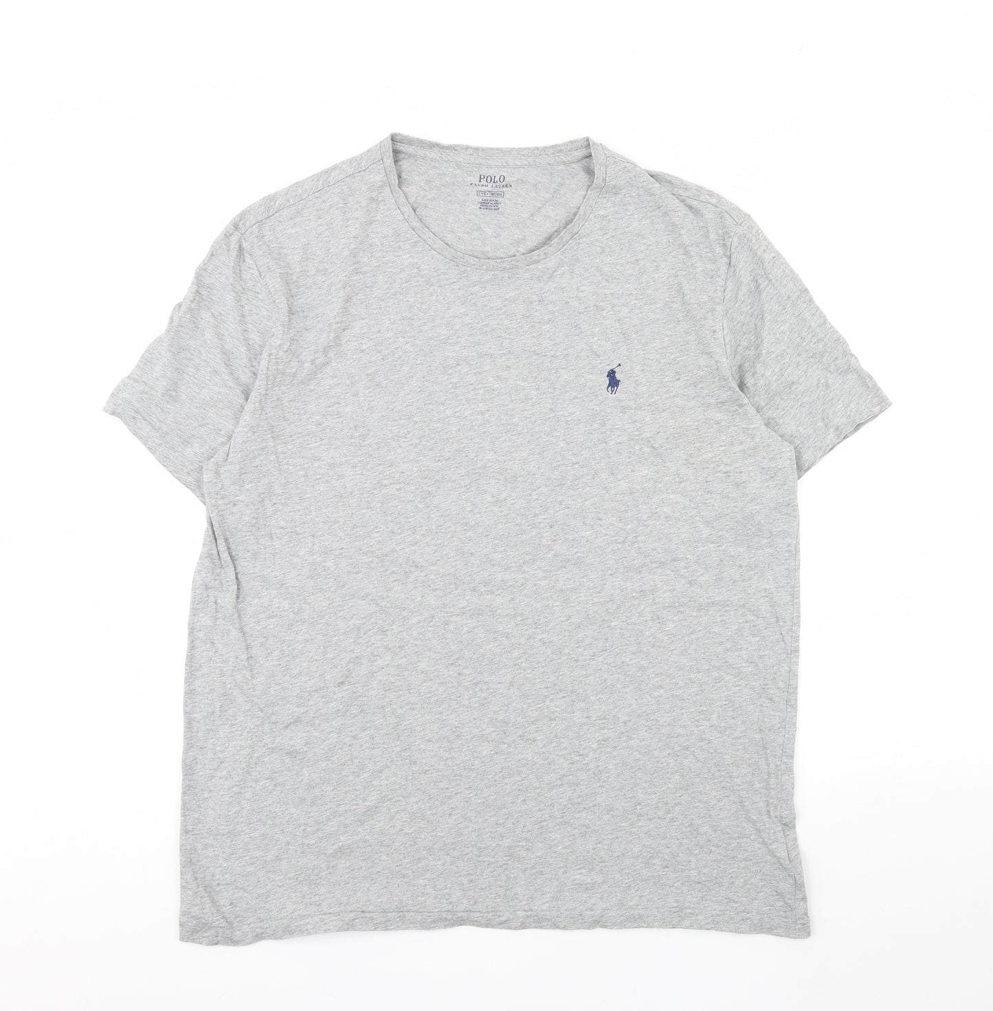 Ralph Lauren Mens Grey    T-Shirt Size L
