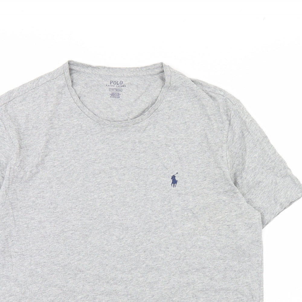 Ralph Lauren Mens Grey    T-Shirt Size L
