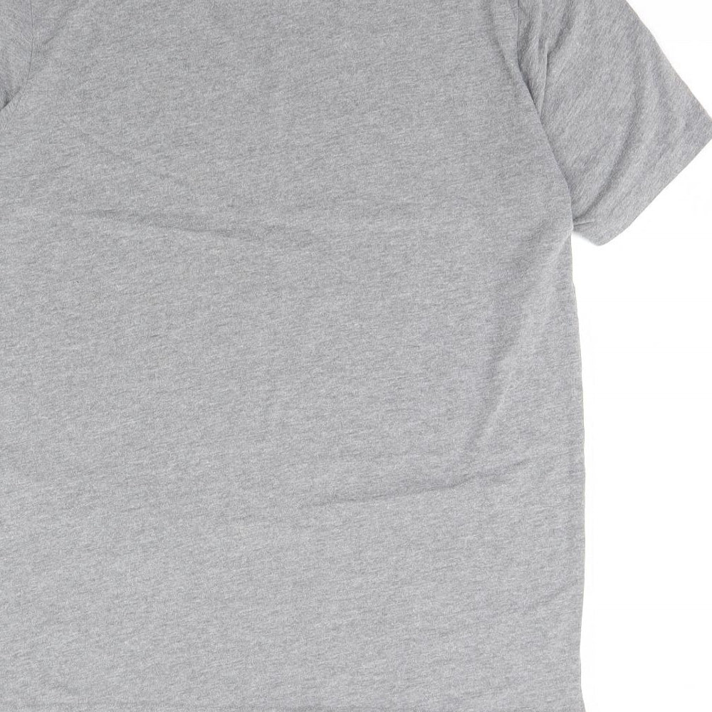 Sleep  Mens Grey Solid   Pyjama Top Size M  - King of the sofa