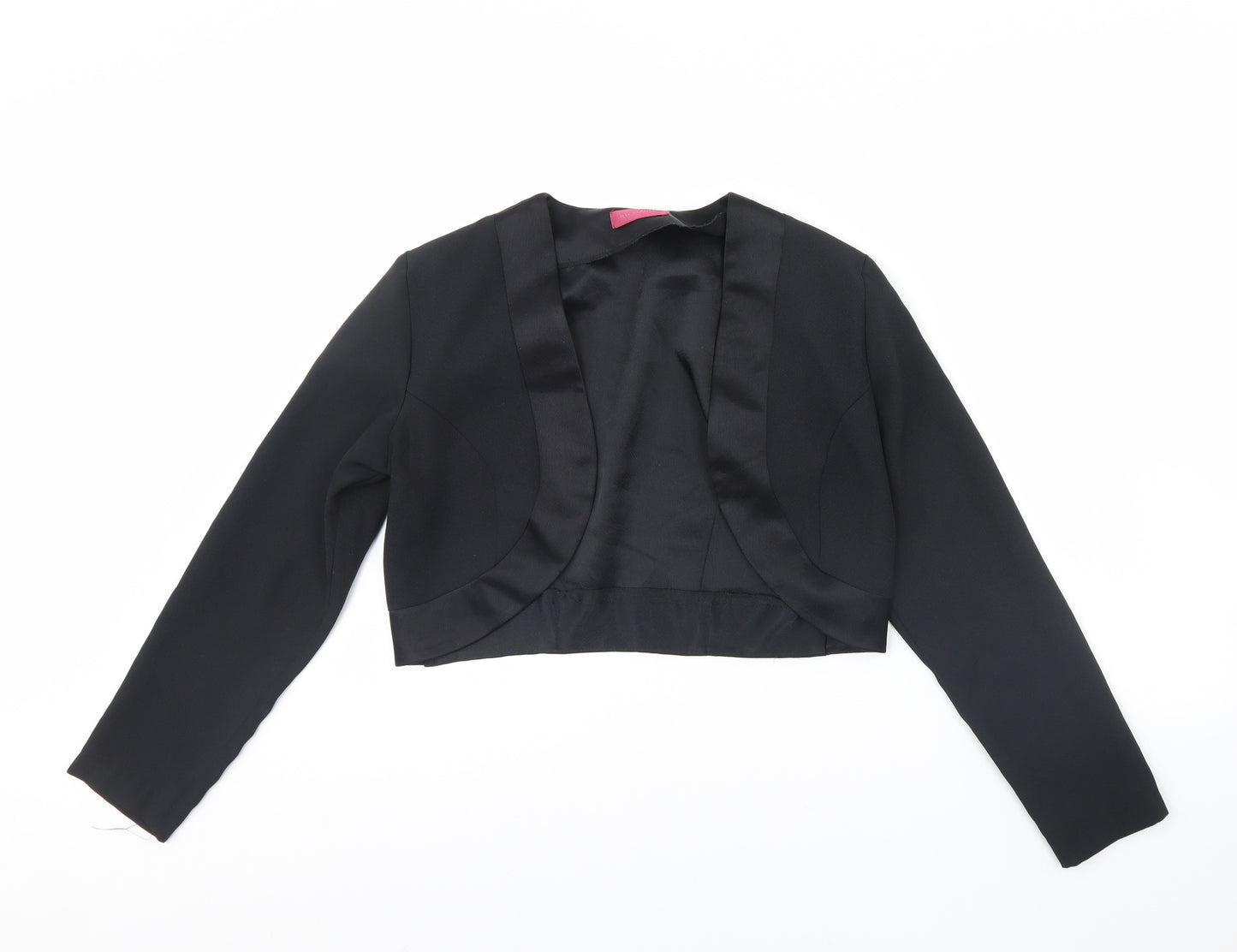 Richards Womens Black   Jacket  Size 8  - Shoulder Pads