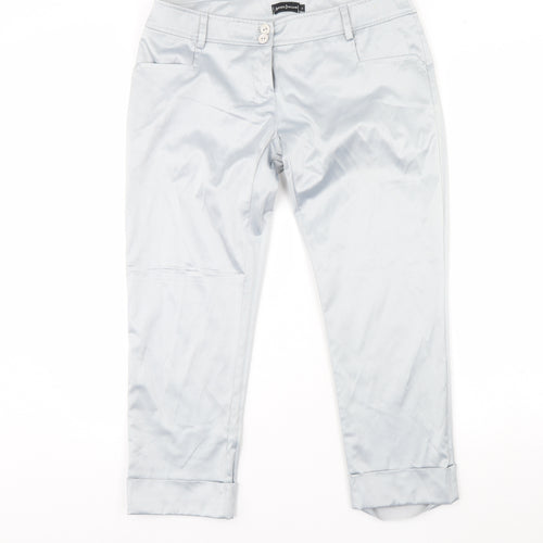 Artisti Italian Womens Blue   Trousers  Size L L27 in