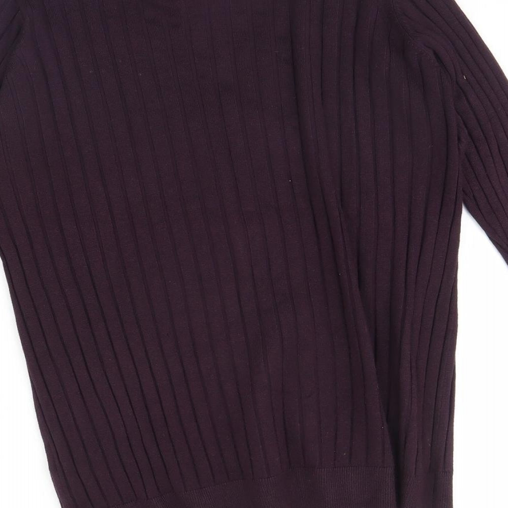 Anthology Womens Purple   Cardigan Jumper Size 20