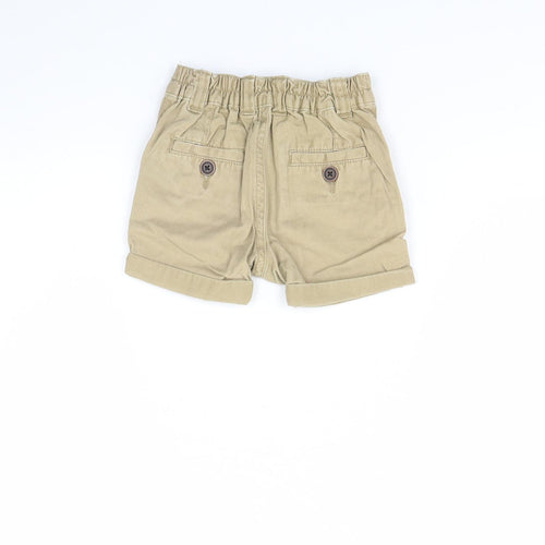 George Baby Beige   Cropped Trousers Size 9 Months