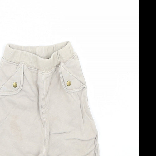 NEXT Baby Beige   Jogger Trousers Size 9 Months