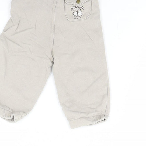 NEXT Baby Beige   Jogger Trousers Size 9 Months