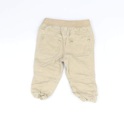 F&F Baby Beige   Capri Jeans Size 6-9 Months