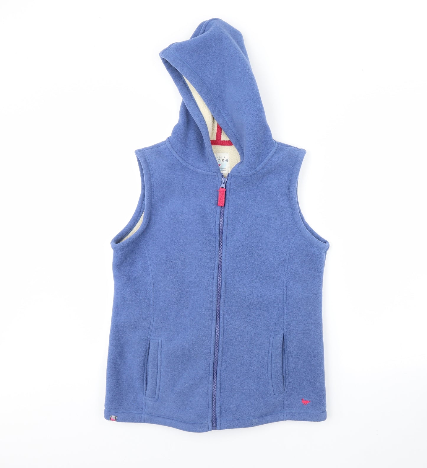 Country rose Mens Blue  Fleece Jacket  Size S