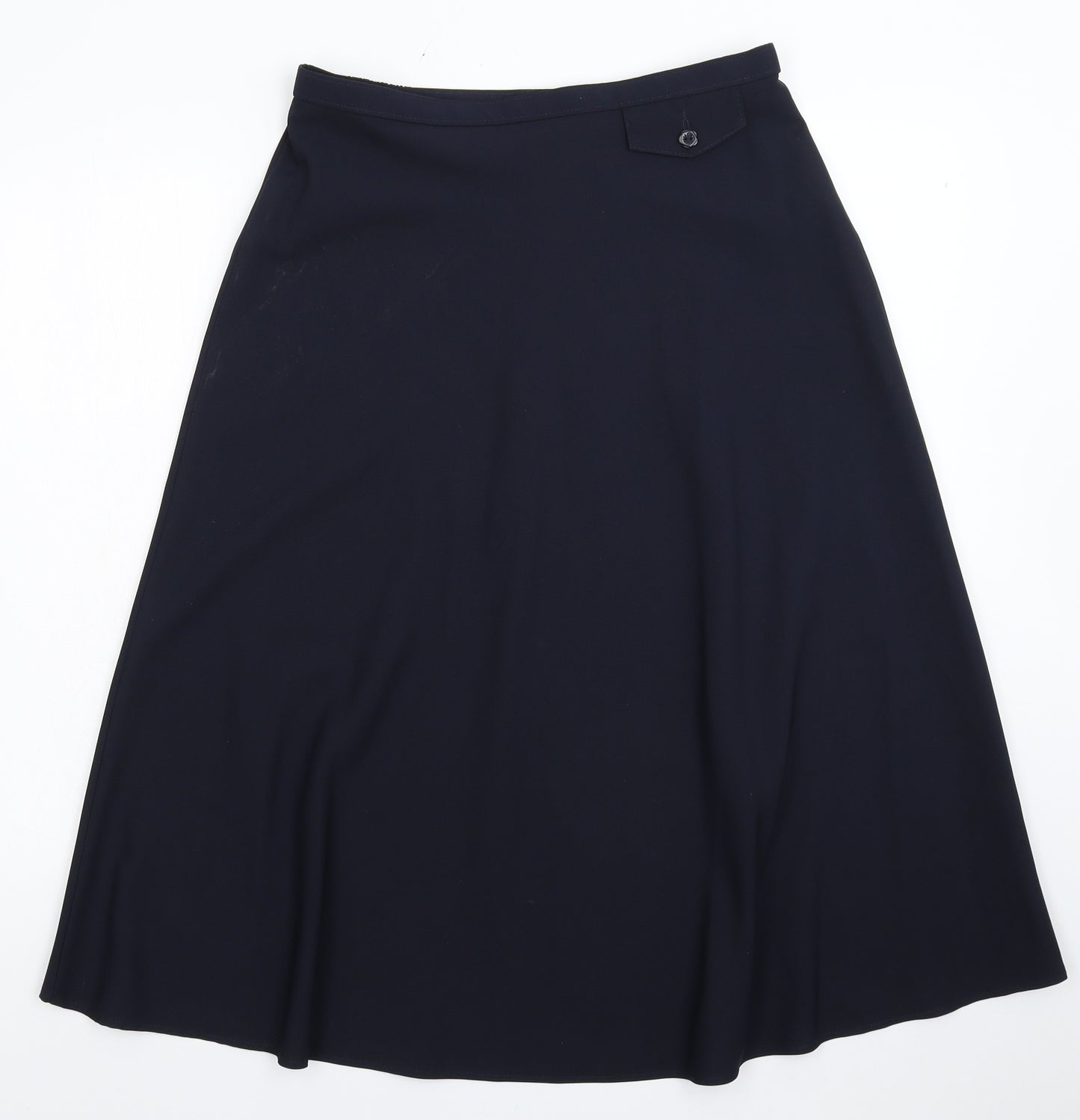 Marks and Spencer Womens Blue   Flare Skirt Size 12