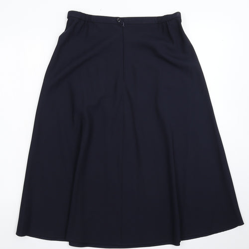 Marks and Spencer Womens Blue   Flare Skirt Size 12